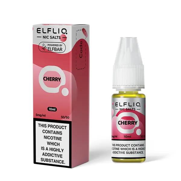 Product Image of Cherry Nic Salt E-Liquid by Elf Bar Elfliq Salts 10ml